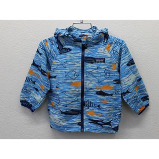 パタゴニア(patagonia)の〔パタゴニア/Patagonia〕85cm バギーズジャケット/ナイロンジャンパー/ナイロンブルゾン/ウィンドブレーカー 水色【中古】子供服 キッズ kids ベビー服 baby 男の子 春秋 409032 otr(ジャケット/コート)