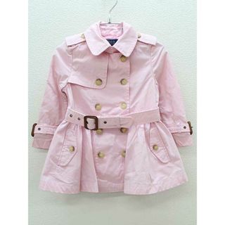 ラルフローレン(Ralph Lauren)の▽ラルフローレン/Ralph Lauren▽90cm スプリングコート/トレンチコート ピンク【中古】子供服 キッズ kids ベビー服 baby 女の子 春 802032 otr(ジャケット/コート)