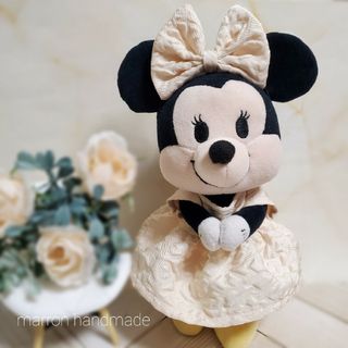 ディズニーぬいもーずコスチューム◎シンプルアイボリーワンピース♡(キャラクターグッズ)