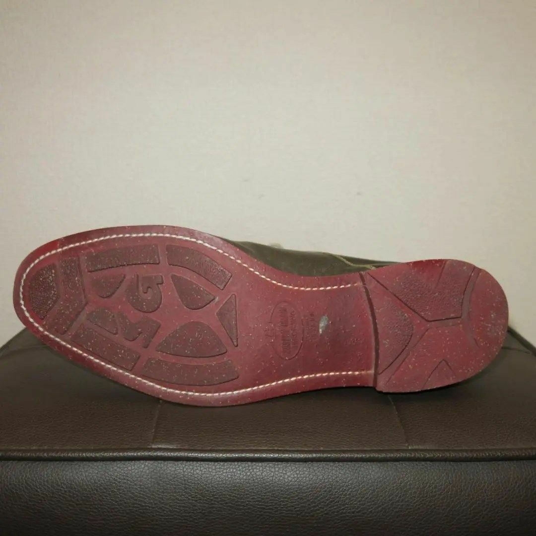 スコッチグレイン|表記25.5|25.5-26㎝|オリーブ|i1247 メンズの靴/シューズ(その他)の商品写真