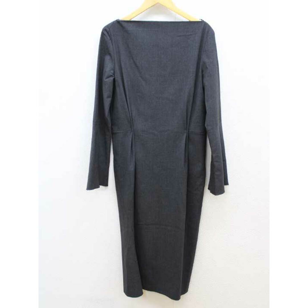 Jil Sander(ジルサンダー)の【春物 新入荷】‡JIL SANDER/ジル サンダー‡ウールワンピース/長袖 グレー レディース 38 【中古】春夏 402042 レディースのワンピース(その他)の商品写真