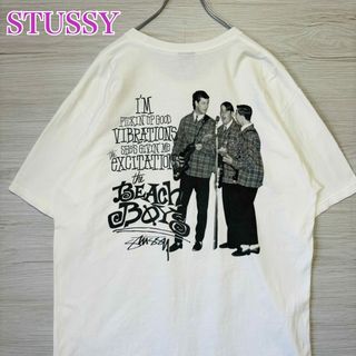 STUSSY - 80's old stussy 黒タグ シャドーマンTシャツ Lサイズの通販