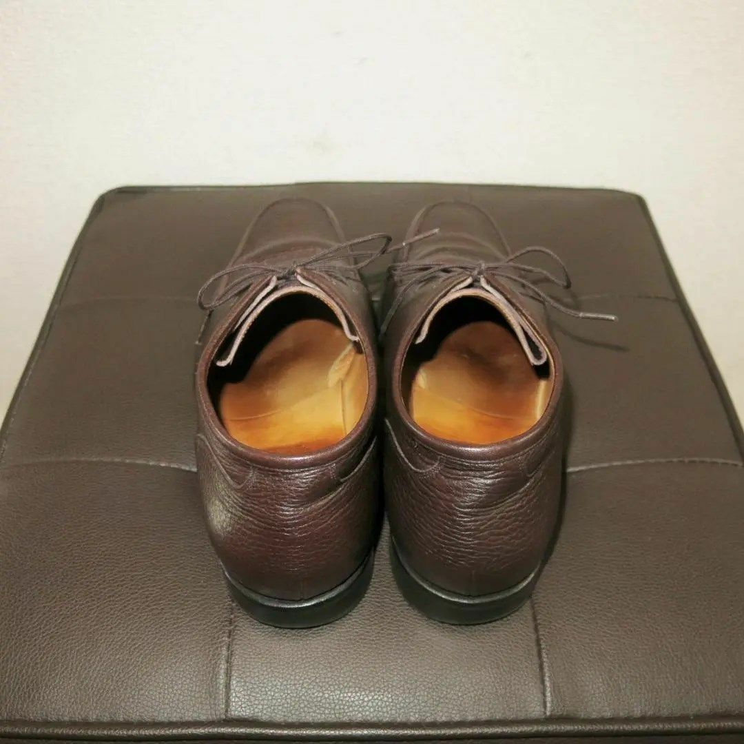 スコッチグレイン|表記25.5|26㎝|チャッカブーツ|濃茶|i1245 メンズの靴/シューズ(ブーツ)の商品写真