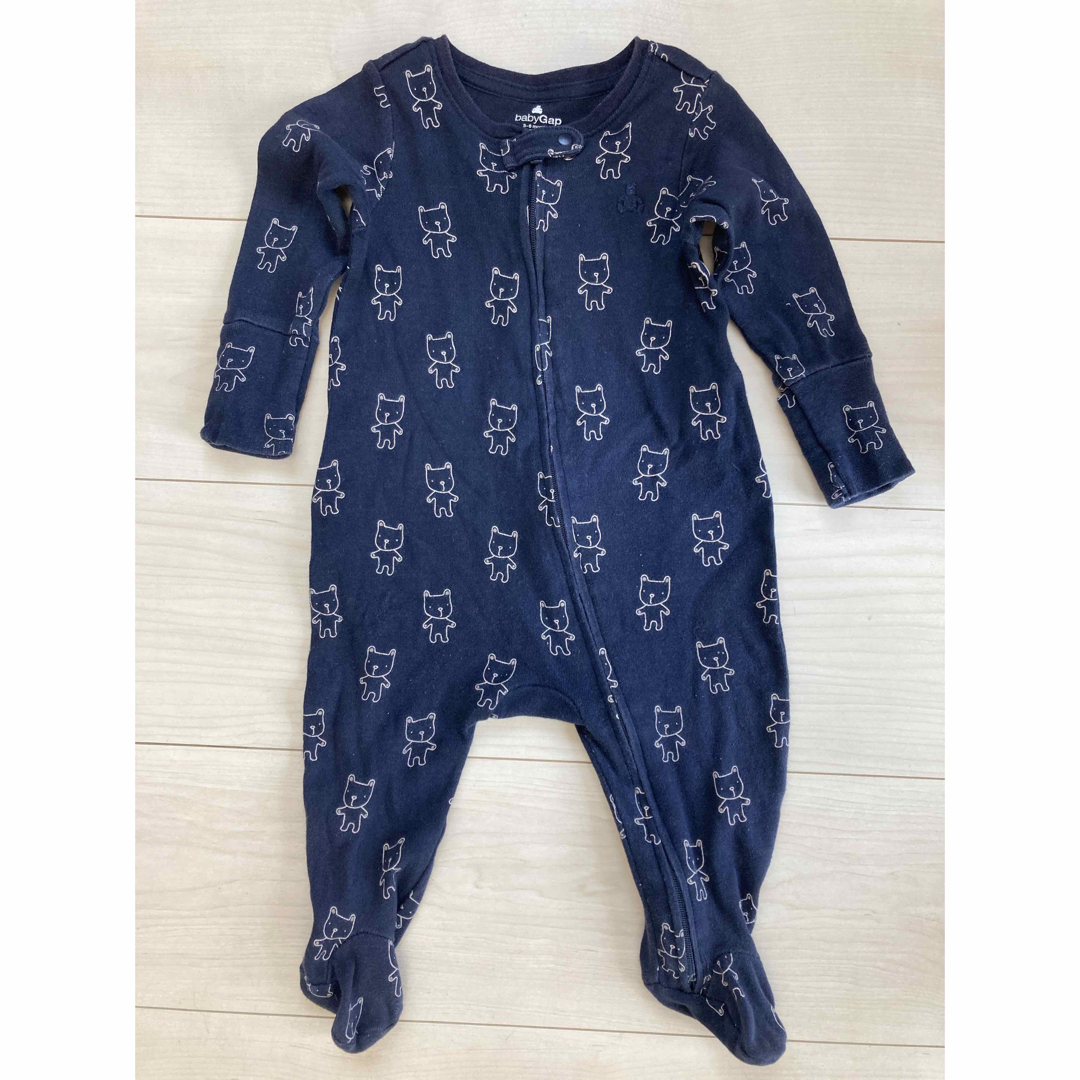 babyGAP(ベビーギャップ)のBABYGAP 足付ロンパース キッズ/ベビー/マタニティのベビー服(~85cm)(ロンパース)の商品写真