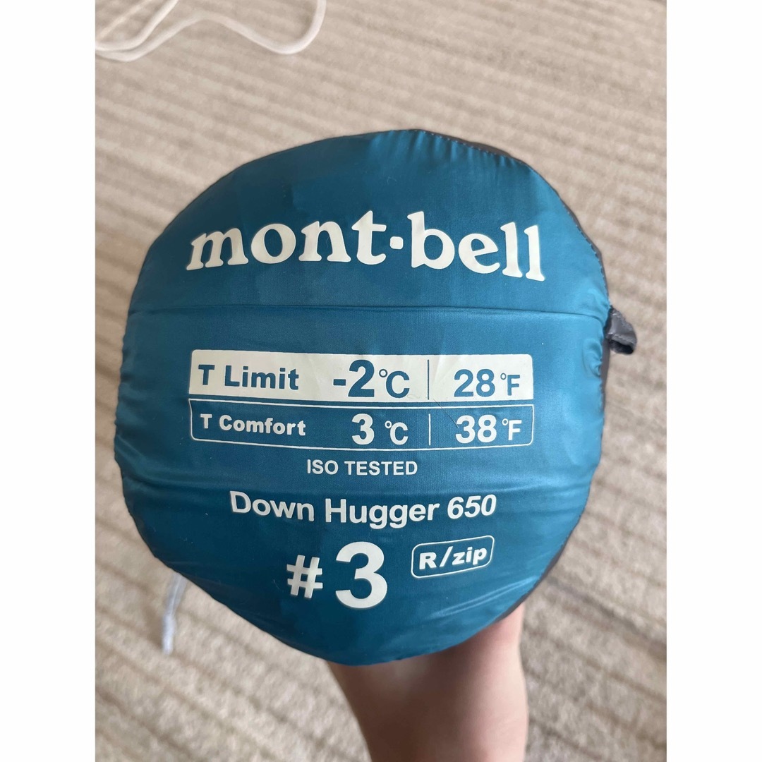 mont bell(モンベル)のモンベル　mont-bell ダウンハガー650 スポーツ/アウトドアのアウトドア(寝袋/寝具)の商品写真