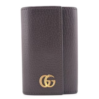 グッチ(Gucci)のグッチ GUCCI キーケース
 GGマーモント 6連 435305 ブラウン(キーケース)