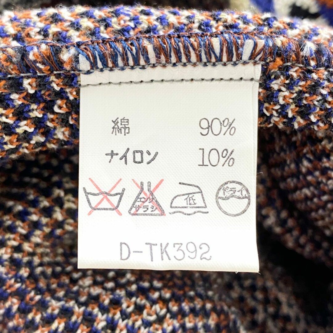 MISSONI(ミッソーニ)の63b13 MISSONI ミッソーニ イタリア製 クルーネック ニット セーター トップス 41 マルチカラー コットン MADE IN ITALY メンズのトップス(ニット/セーター)の商品写真