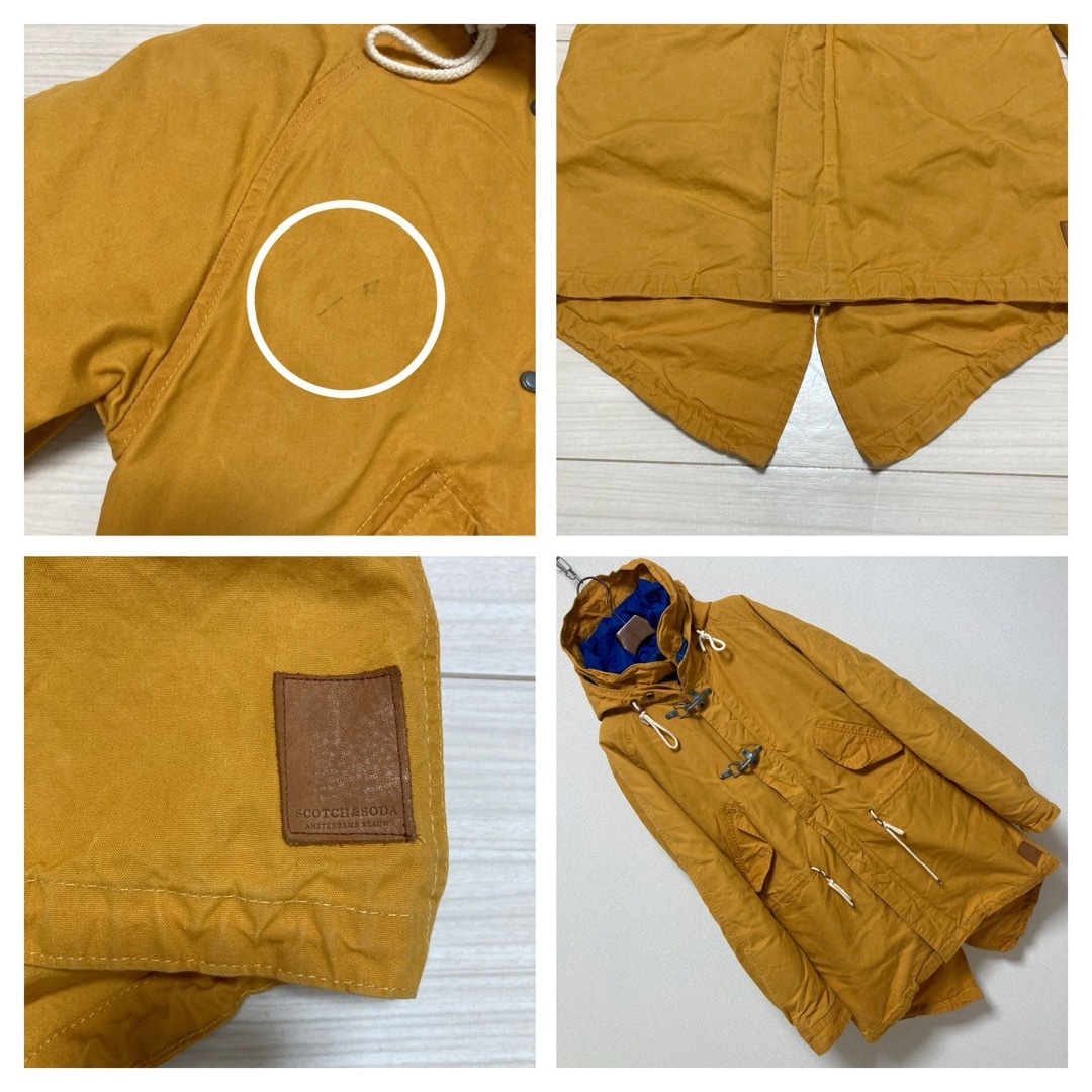 SCOTCH & SODA(スコッチアンドソーダ)のレア■SCOTCH&SODA■モッズコート ファイヤーマンコート 中綿ライナー メンズのジャケット/アウター(モッズコート)の商品写真