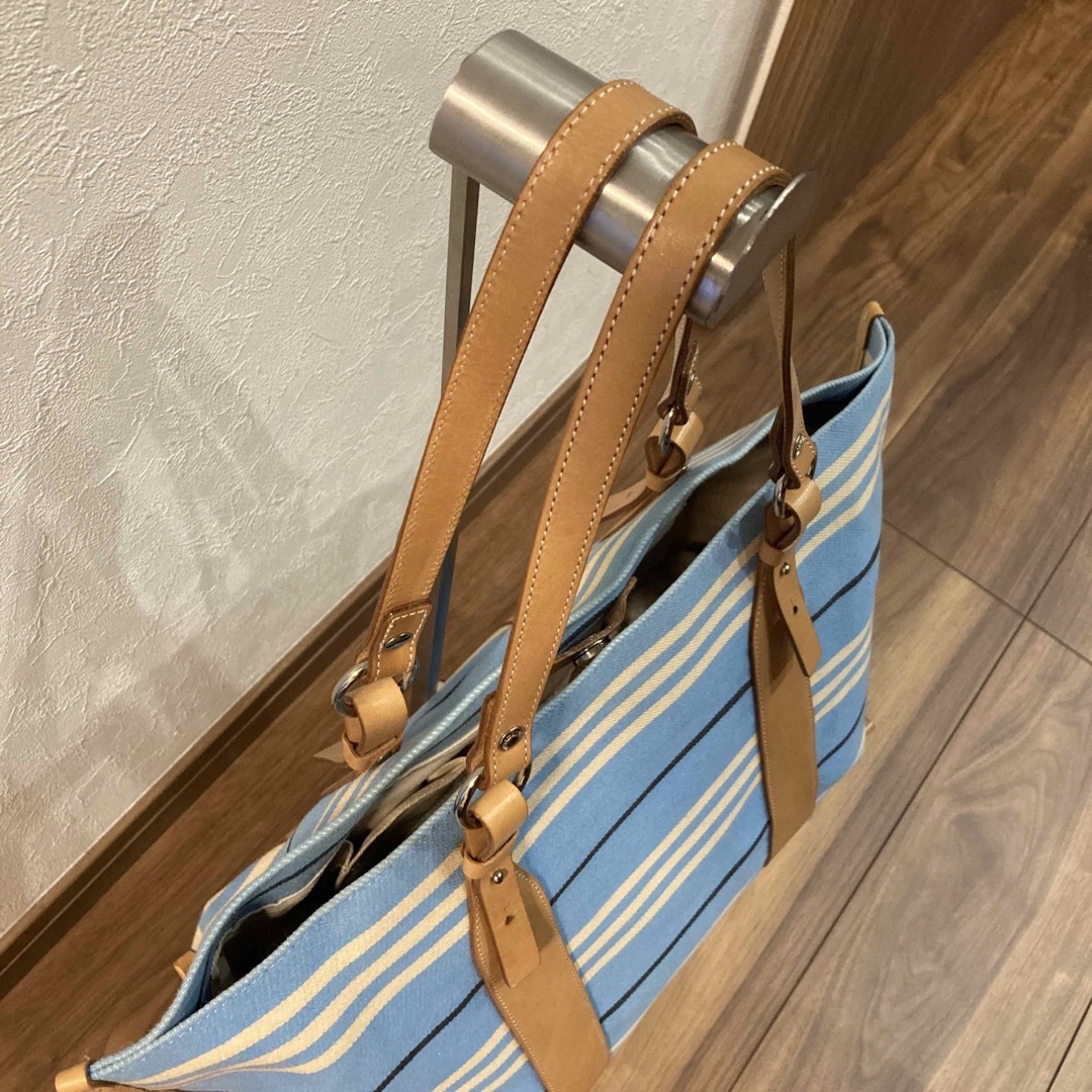 BURBERRY BLUE LABEL - 【美品】Burberry バーバリー 帆布キャンパス