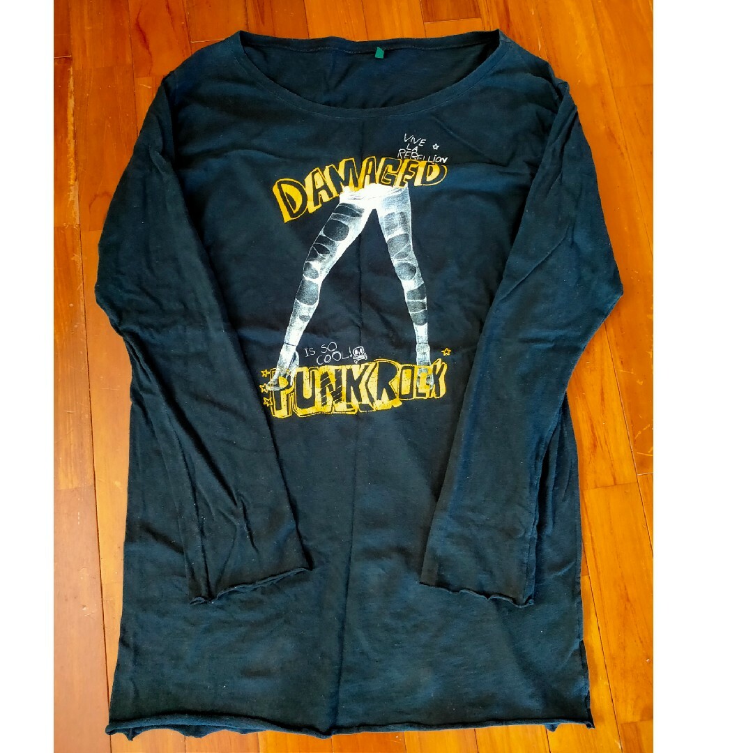 BENETTON(ベネトン)の長袖 Tシャツ オーバーシャツ レディースのトップス(シャツ/ブラウス(長袖/七分))の商品写真
