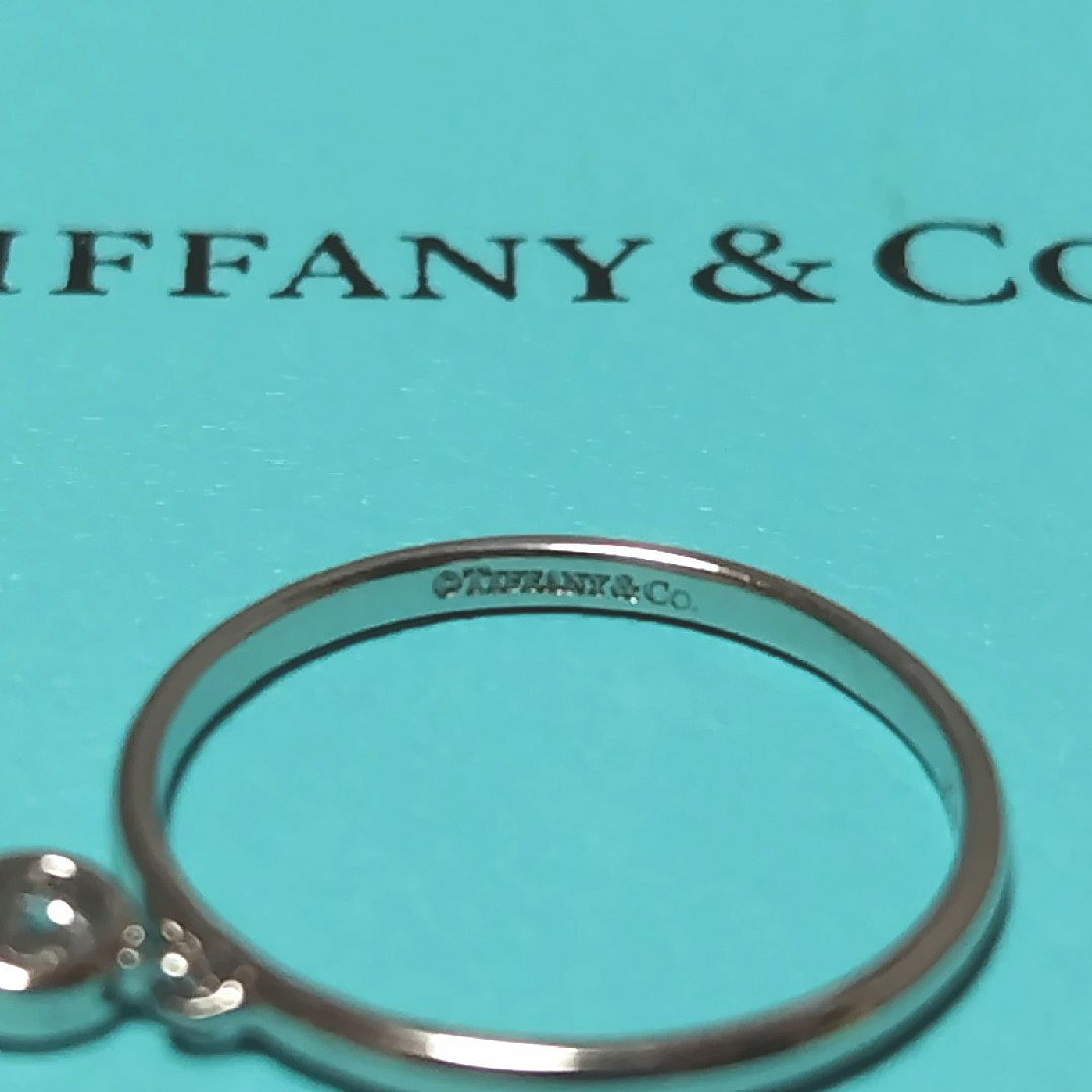 Tiffany & Co.(ティファニー)のTIFFANY ティファニー Pt950 バイザヤード 1P リング レディースのアクセサリー(リング(指輪))の商品写真