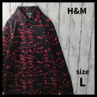 エイチアンドエム(H&M)の【H&M】Patterned Dress Shirt　C2430(シャツ)