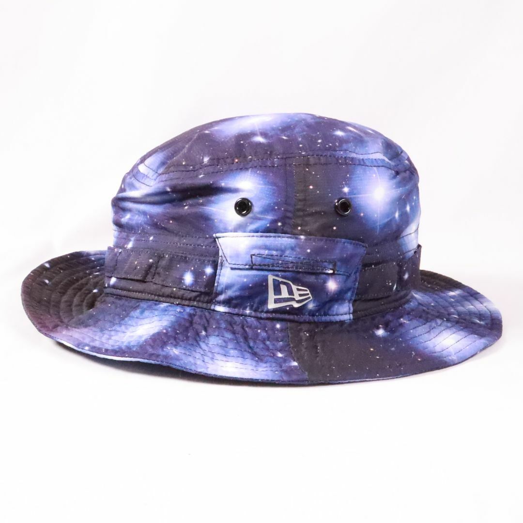 NEW ERA(ニューエラー)のNEWERA　ニューエラ アウトドアハット　青　宇宙柄 レディースの帽子(ハット)の商品写真