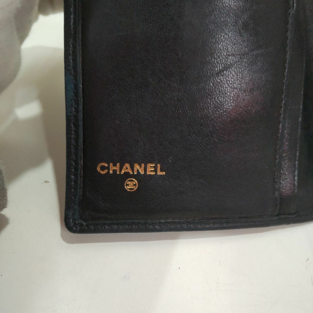 CHANEL(シャネル)のシャネル　ビコローレ　がま口　財布　両面　XJ55 レディースのファッション小物(財布)の商品写真