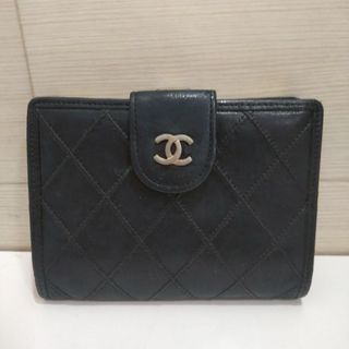 シャネル(CHANEL)のシャネル　ビコローレ　がま口　財布　両面　XJ55(財布)