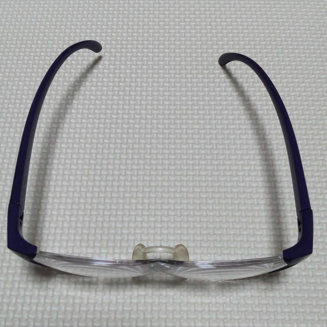 「ルーペでメガネ」両手が使えるメガネ型ルーペ　メガネ型拡大鏡 レディースのファッション小物(サングラス/メガネ)の商品写真