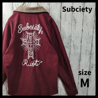 サブサエティ(Subciety)の【Subciety】Suede Bowling Shirt　D402(シャツ)