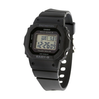カシオ(CASIO)の【新品】カシオ CASIO Baby-G 腕時計 レディース BGD-5650-1ER ベビーG BGD-5650シリーズ 電波ソーラー 液晶xブラック デジタル表示(腕時計)