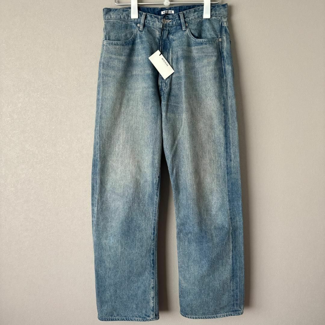 AURALEE - AURALEE SELVEDGE FADED LIGHT DENIM PANTSの通販 by scho 