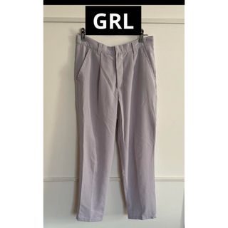 グレイル(GRL)のGRL センタープレステーパードパンツ(クロップドパンツ)