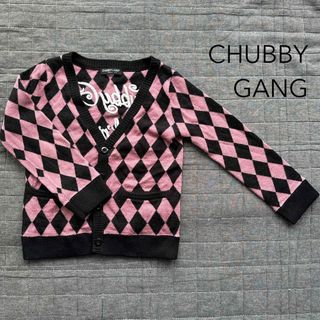 チャビーギャング(CHUBBYGANG)のCHUBBY GANG チャビーギャング カーディガン アーガイルチェック(カーディガン)