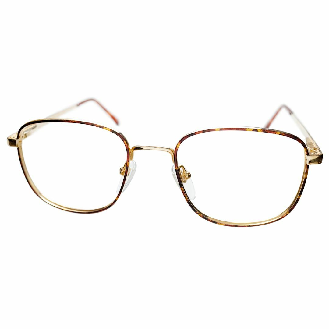 VINTAGE(ヴィンテージ)のデッド AO アメリカンオプティカル USA スクエア フレーム 眼鏡 鼈甲柄 メンズのファッション小物(サングラス/メガネ)の商品写真