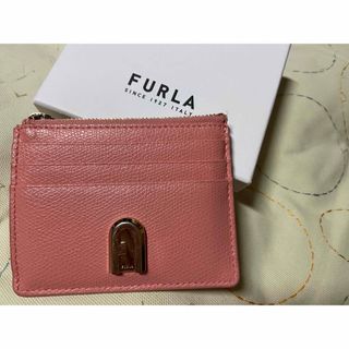 FURLA  財布　コインケース　ピンク　Sサイズ