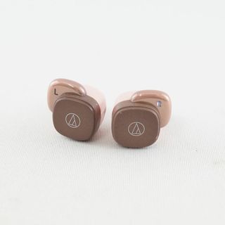 オーディオテクニカ(audio-technica)のaudio-technica ATH-SQ1TW 左右イヤホンのみ USED品 オーディオテクニカ ワイヤレスイヤホン 両耳 LR IPX4 マイク ピンク 完動品 S V0083(ヘッドフォン/イヤフォン)