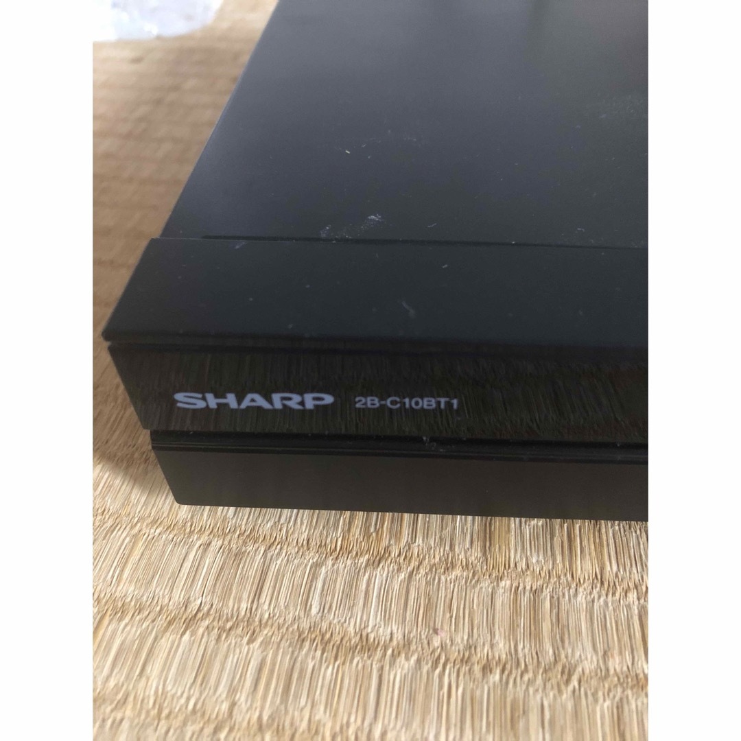 SHARP(シャープ)のSHARP  AQUOS ブルーレイレコーダー 2B-C10BT1 ジャンク スマホ/家電/カメラのテレビ/映像機器(ブルーレイレコーダー)の商品写真