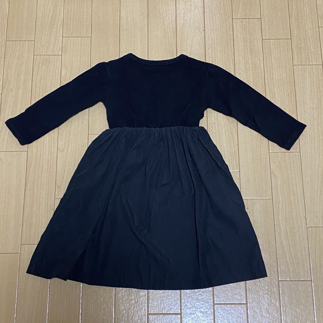 韓国子供服＊切り替えワンピース【100】 キッズ/ベビー/マタニティのキッズ服女の子用(90cm~)(ワンピース)の商品写真