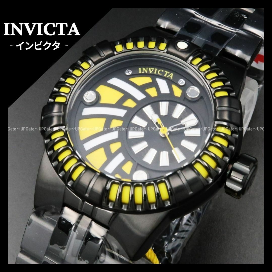 INVICTA(インビクタ)のブラック★オシャレなデザイン INVICTA Subaqua 41681 メンズの時計(腕時計(アナログ))の商品写真