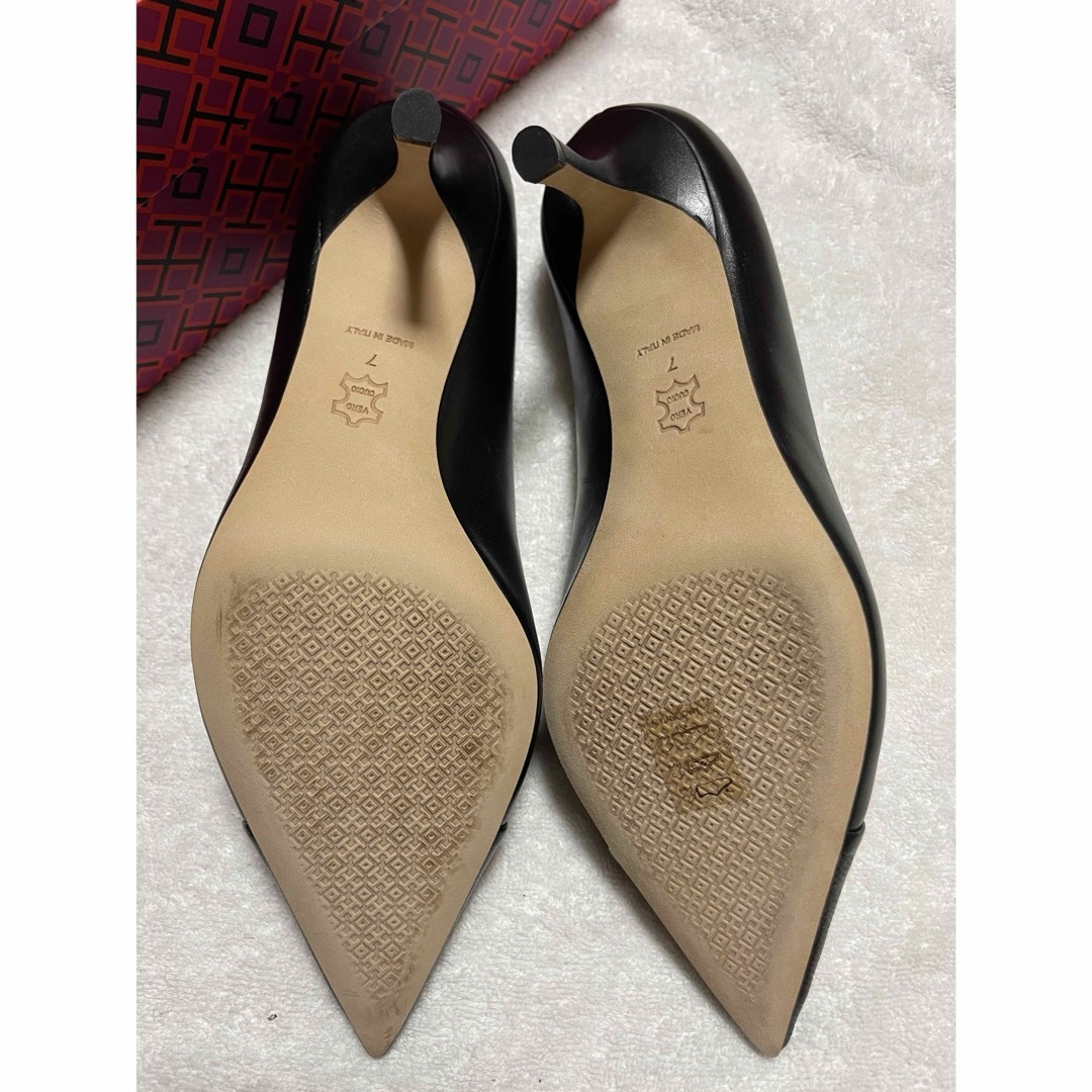 Tory Burch(トリーバーチ)のトリーバーチ　ハイヒールパンプス　黒　新品 レディースの靴/シューズ(ハイヒール/パンプス)の商品写真