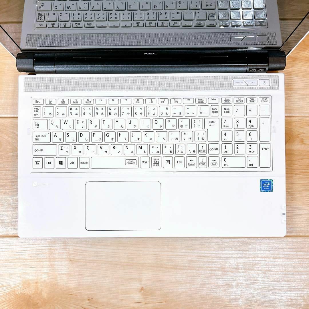 さなPC美品\u0026格安✨初めてのPCに✨現品限り大特価‼️人気定番ホワイトNECノートパソコン