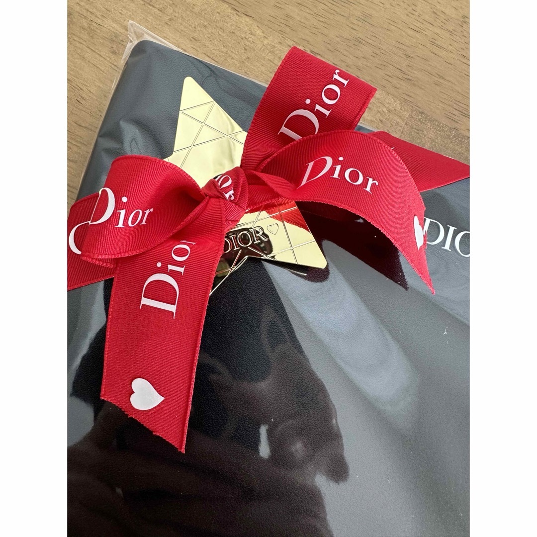 Dior(ディオール)のDIOR ブラッククラッチバッグ レザー調 ニュールックエディション 千鳥柄 レディースのバッグ(クラッチバッグ)の商品写真