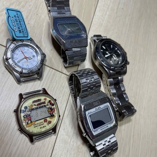シチズン(CITIZEN)のjunk × 5 CITIZEN、SEIKOほか(腕時計(デジタル))