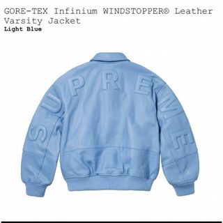 シュプリーム(Supreme)のSupreme  leather gore-tex  jacket(レザージャケット)