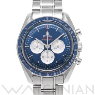 オメガ(OMEGA)の中古 オメガ OMEGA 522.30.42.30.03.001 ブルー /オパリンシルバー メンズ 腕時計(腕時計(アナログ))