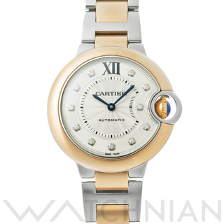 カルティエ(Cartier)の中古 カルティエ CARTIER W3BB0006 シルバー /ダイヤモンド レディース 腕時計(腕時計)