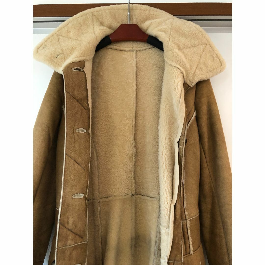 KARL DONOGHUE(カールドナヒュー)のカールドノヒュー　ムートンコート　KARL DONOGHUE　S 　ラムスキン レディースのジャケット/アウター(毛皮/ファーコート)の商品写真