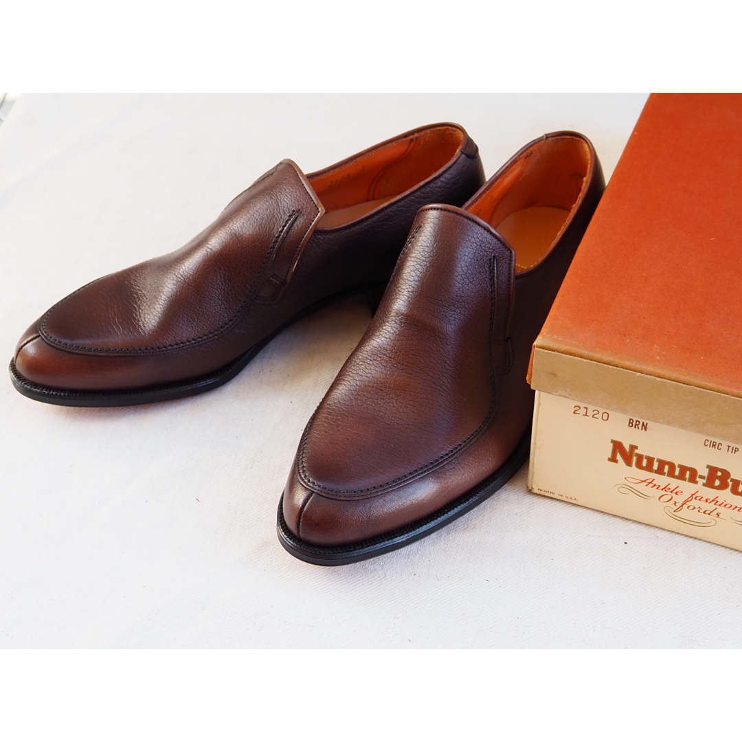 Allen Edmonds(アレンエドモンズ)のNOS w BOX 60s NUNN BUSH Signet Slip-On メンズの靴/シューズ(ドレス/ビジネス)の商品写真