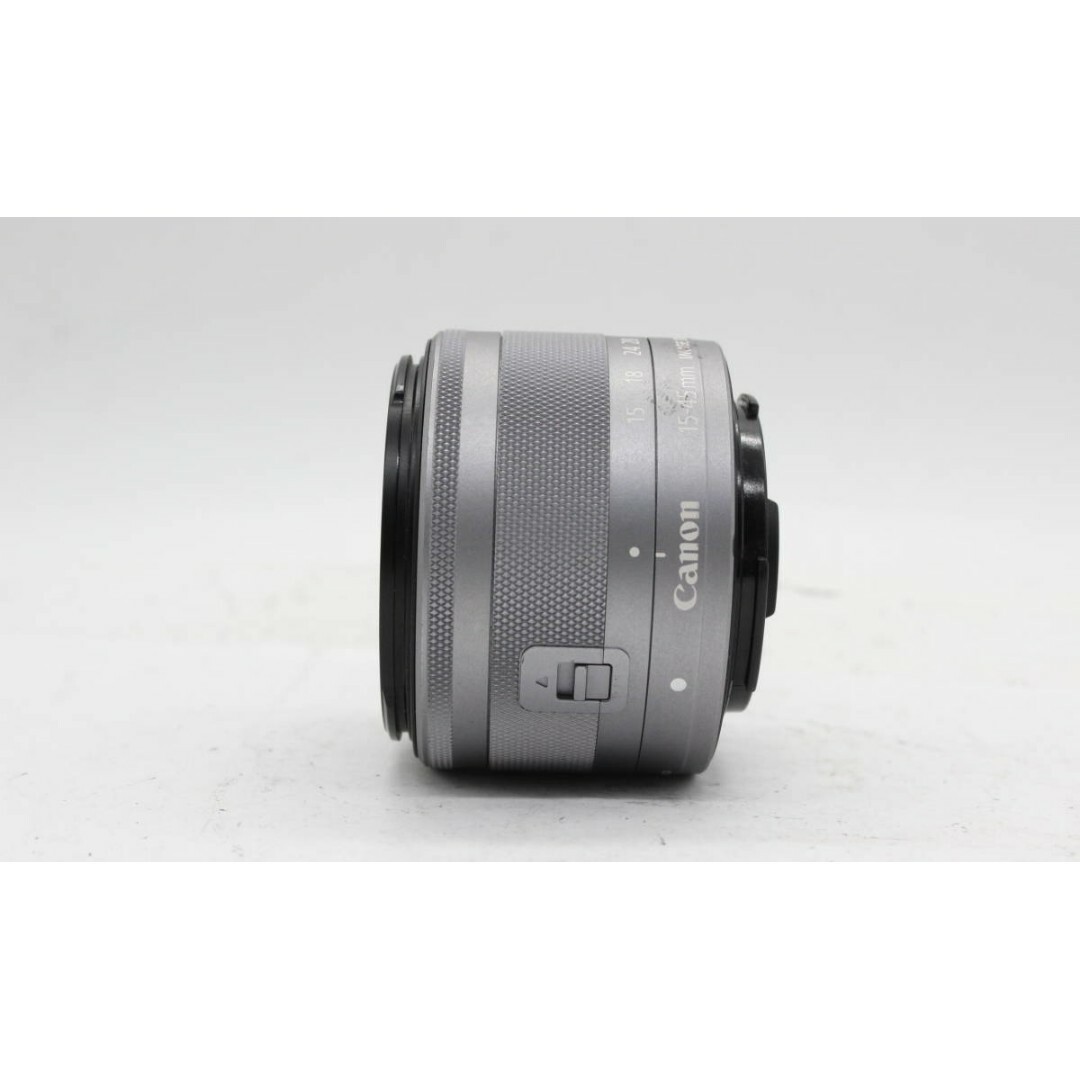 Canon(キヤノン)の2月13日限定価格♪Canon EF-M 15-45mm IS STM スマホ/家電/カメラのカメラ(レンズ(ズーム))の商品写真