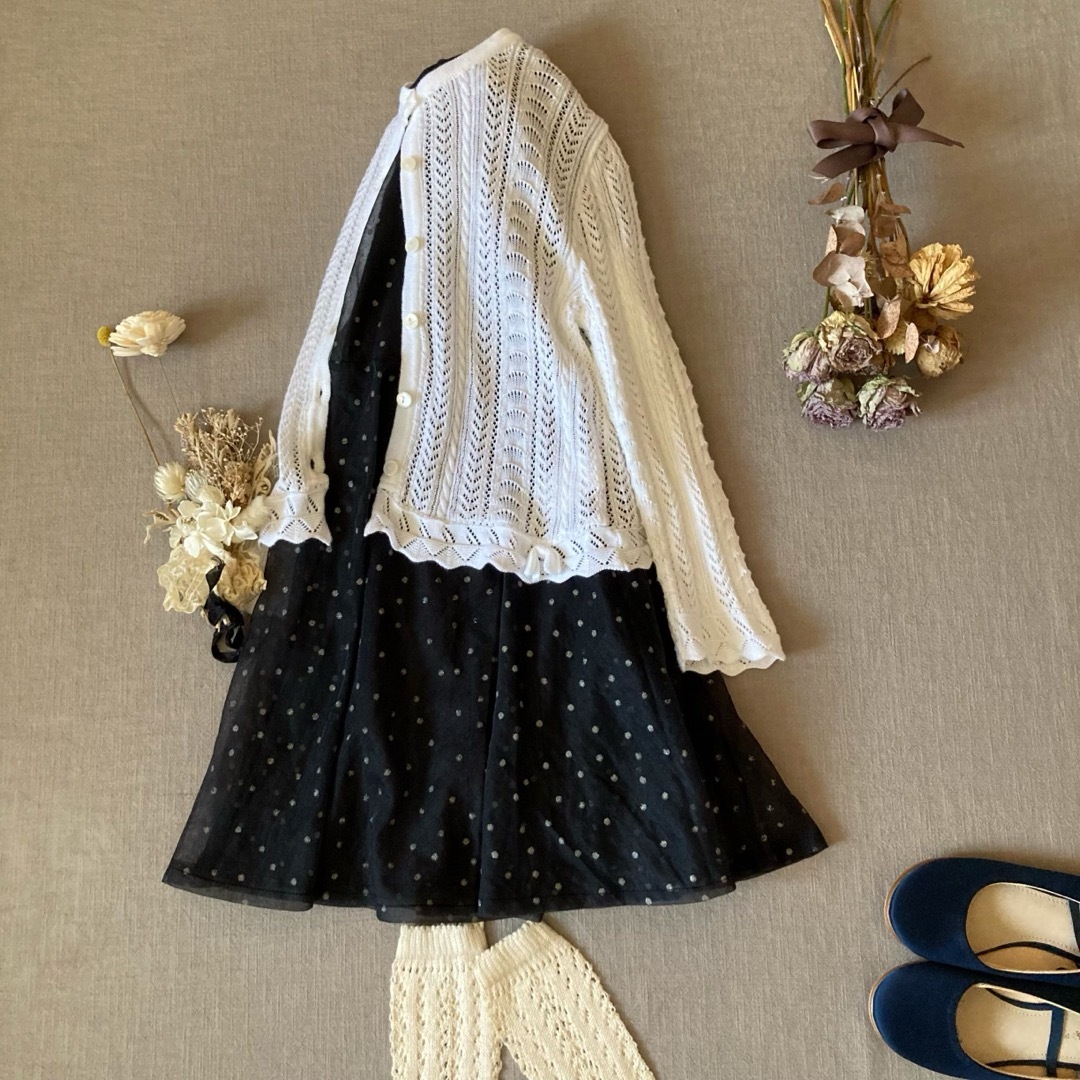 ZARA KIDS(ザラキッズ)のZARA girlsザラガール｜ シフォンチュール✾ワンピースドレス130 キッズ/ベビー/マタニティのキッズ服女の子用(90cm~)(ワンピース)の商品写真