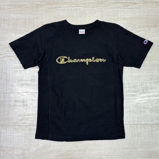 チャンピオン(Champion)のChampion リバースウィーブ カモ ロゴ Tシャツ ブラック サイズ L(Tシャツ/カットソー(半袖/袖なし))