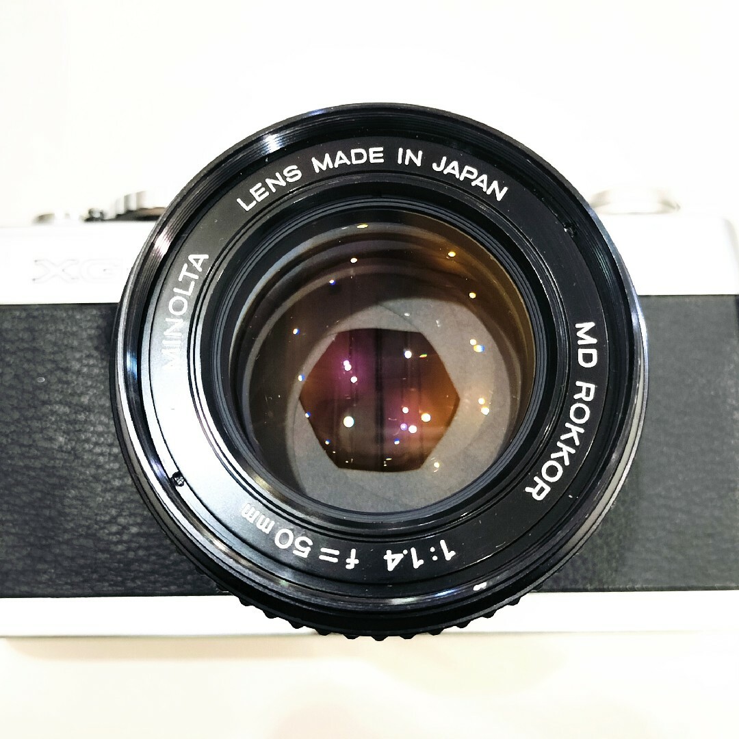 KONICA MINOLTA(コニカミノルタ)のMINOLTA　ミノルタ　XG-E　フィルムカメラ スマホ/家電/カメラのカメラ(フィルムカメラ)の商品写真