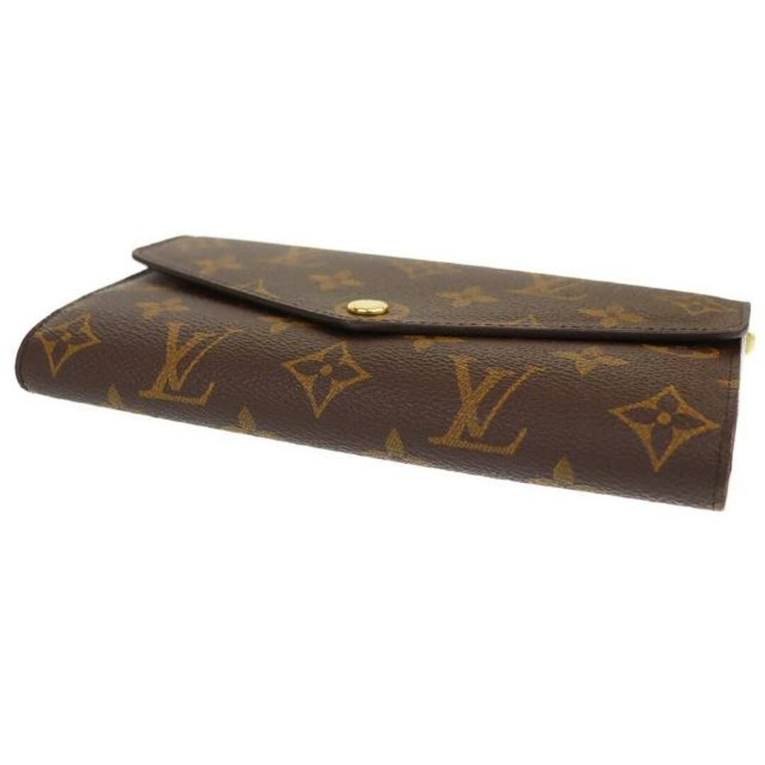 LOUIS VUITTON(ルイヴィトン)のルイヴィトン 二つ折り長財布 ポルトフォイユサラ M62234 中古 モノグラム ライン LOUIS VUITTON 【中古】 | ブランド ファッション ウォレット レディース 小物 ルイビトン LV 定番 ランクA レディースのファッション小物(財布)の商品写真