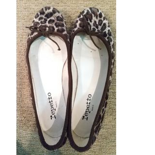 レペット(repetto)のRepetto レペット レオパード  バレエシューズ 37(バレエシューズ)