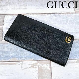 グッチ(Gucci)のGUCCI グッチ  GGマーモント お札入れ 長財布 カード入れ 459133(長財布)