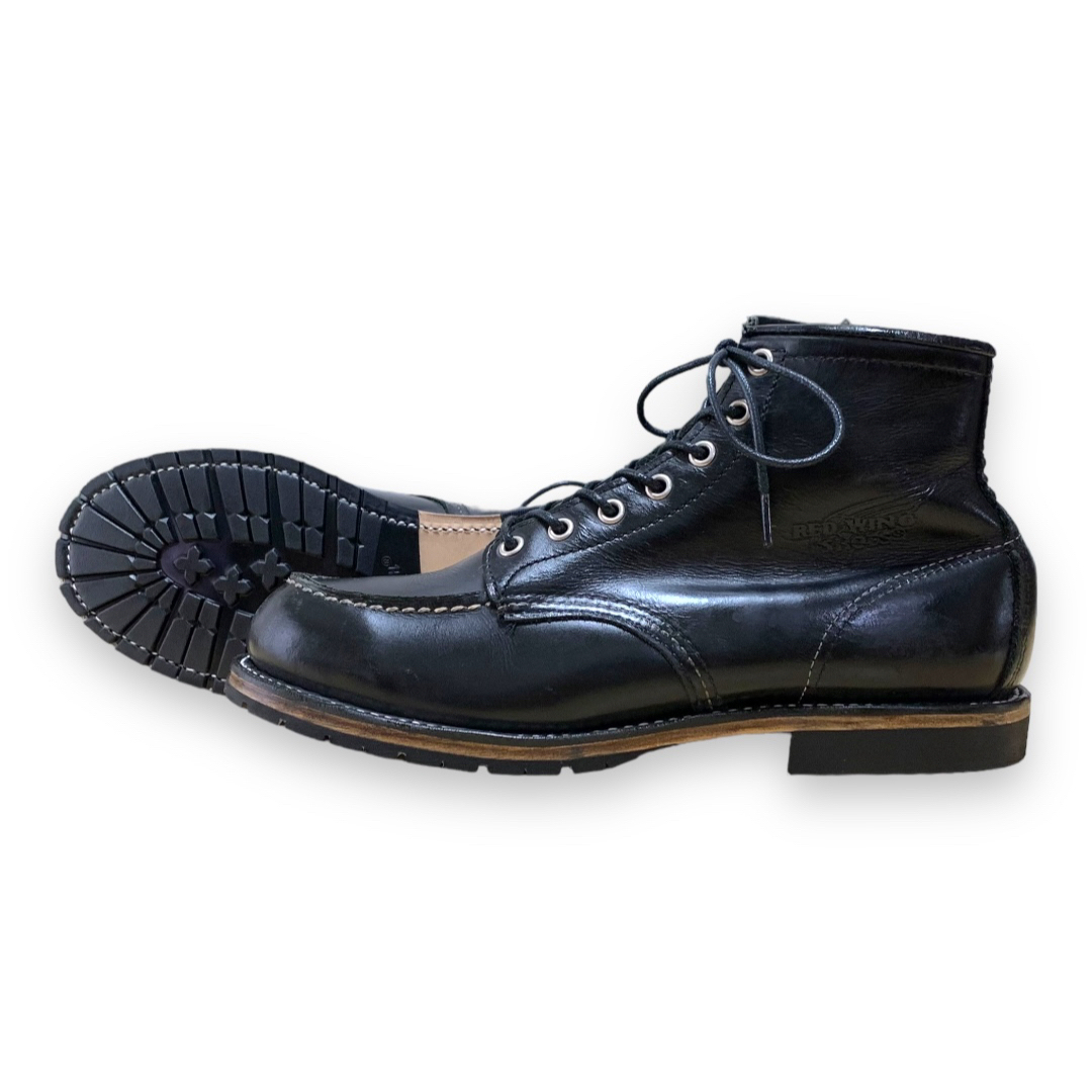 REDWING(レッドウィング)の8130中古9D／レッドウィング黒ブーツアイリッシュセッター8179ベックマン メンズの靴/シューズ(ブーツ)の商品写真