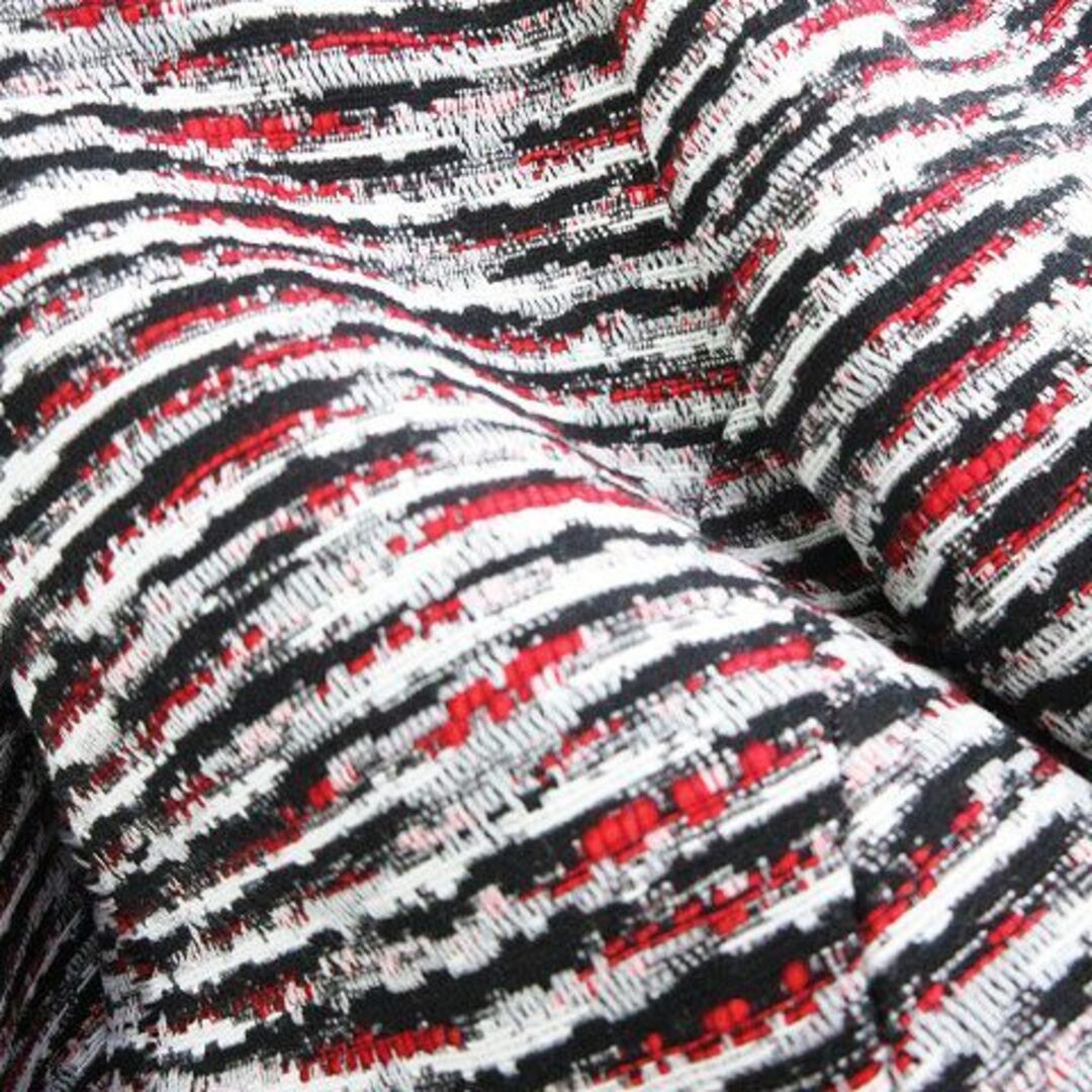 other(アザー)のネミカ セットアップ ジャケット ノーカラー スカート レッド ブラック 11 レディースのフォーマル/ドレス(礼服/喪服)の商品写真