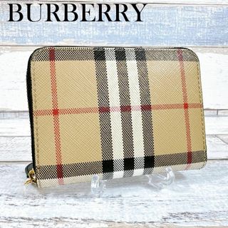 バーバリー(BURBERRY)のバーバリー コインケース ラウンドファスナー 財布 カードケース 8058017(コインケース)